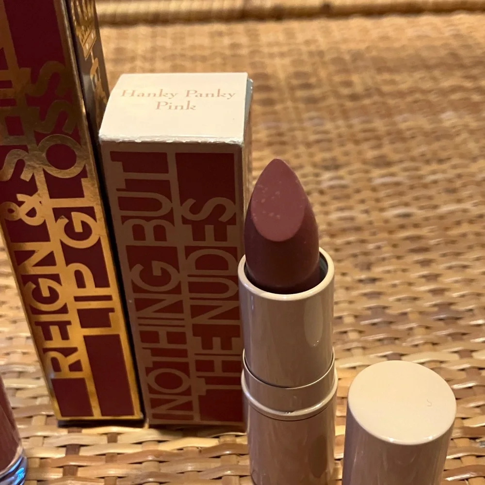 Lipstick Queen Nothing But the Nudes Lipstick Reign & Shine Lipstick NEW